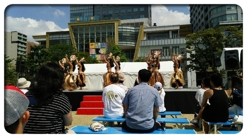 錦糸町にタヒチアンダンスを見に行く。