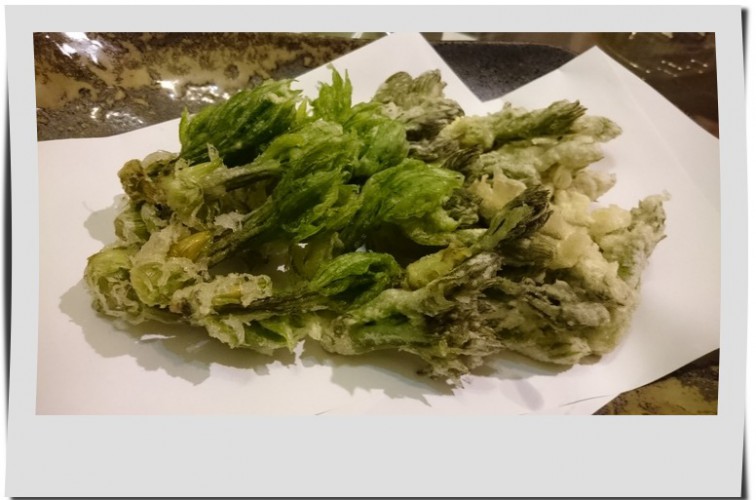 Cooking:山菜を天ぷらにする
