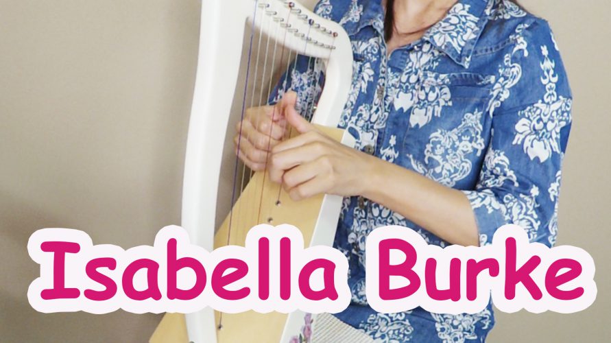 １２弦のベイビーハープ動画　オカロランの【Isabella】
