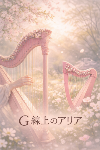 G線上のアリア（フルート＆小型ハープ編）動画を投稿しました。