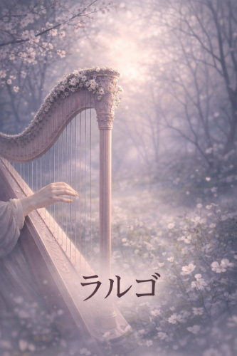 『ラルゴ（ヘンデル）』本日夜８時ハープ動画投稿日
